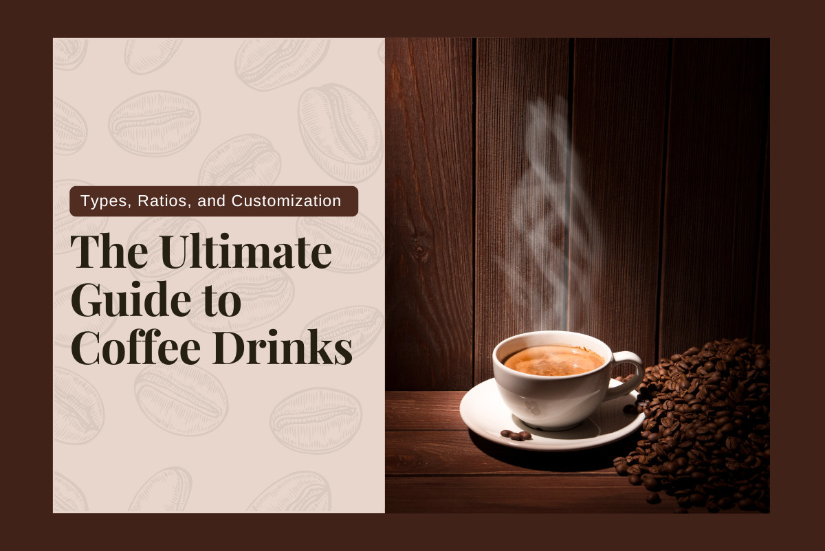 Different Types of Coffee Drinks Explained with a Chart