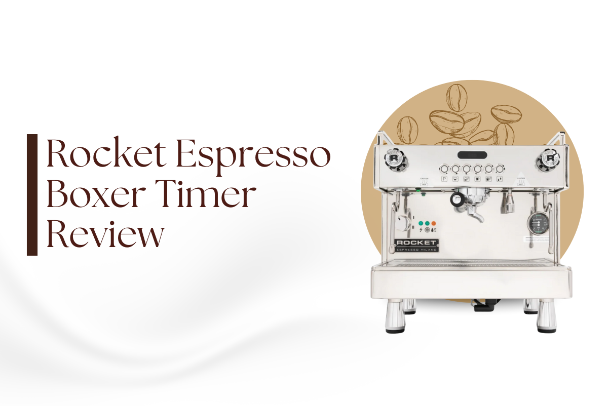 Rocket Espresso Boxer Timer Review: Bringing High-Performance with Italian Craft