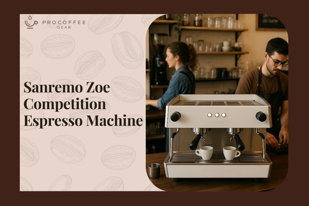 Sanremo Zoe Competition Espresso Machine Overview