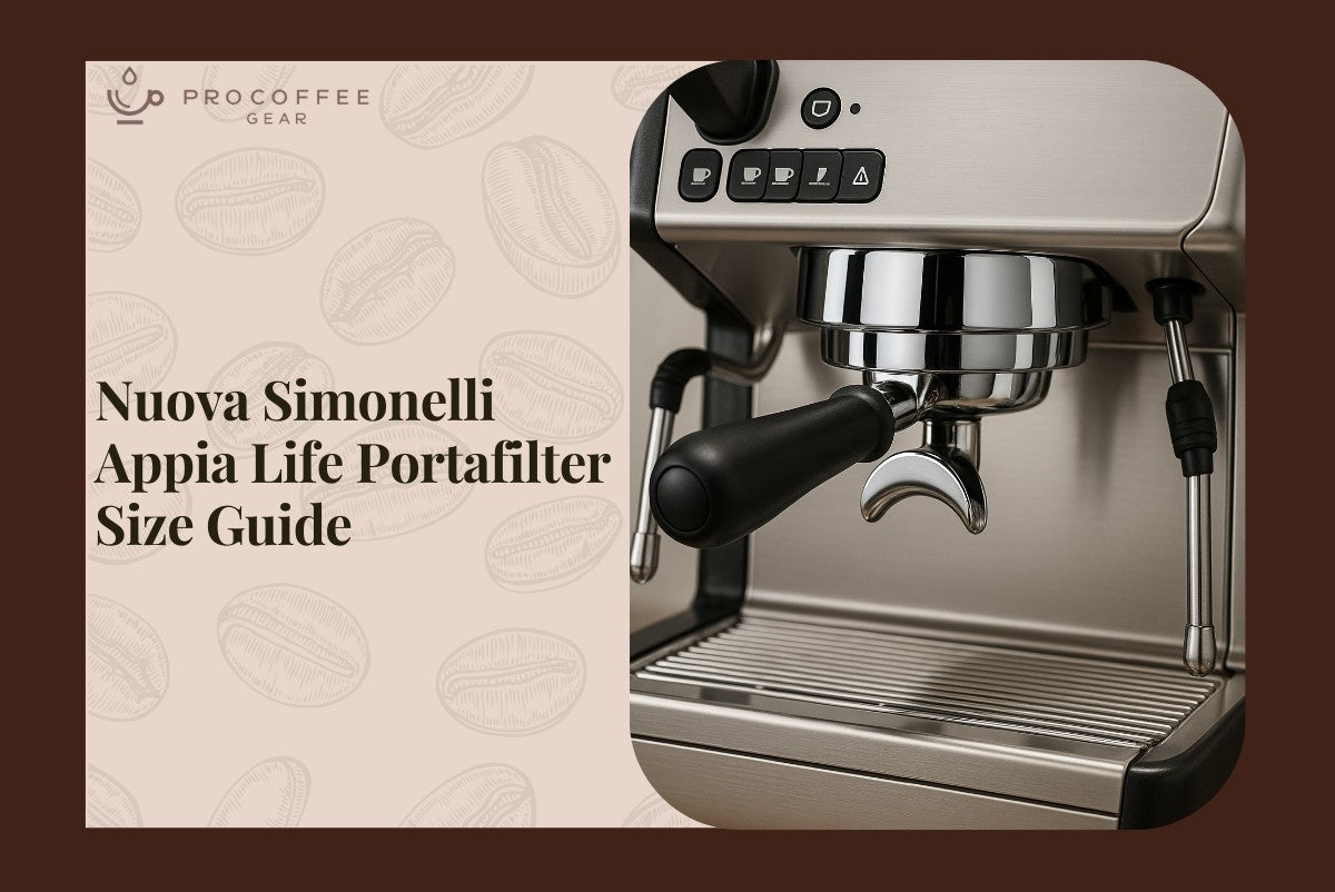 Nuova Simonelli Appia Life Portafilter Size Guide – Pro Coffee Gear