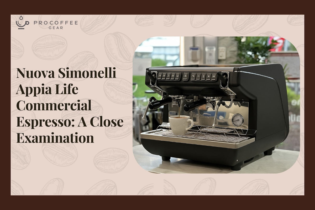 Nuova Simonelli Appia Life Commercial Espresso: A Close Examination