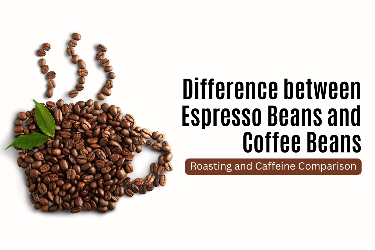 Difference between Espresso Beans and Coffee Beans: Roasting and Caffeine Comparison