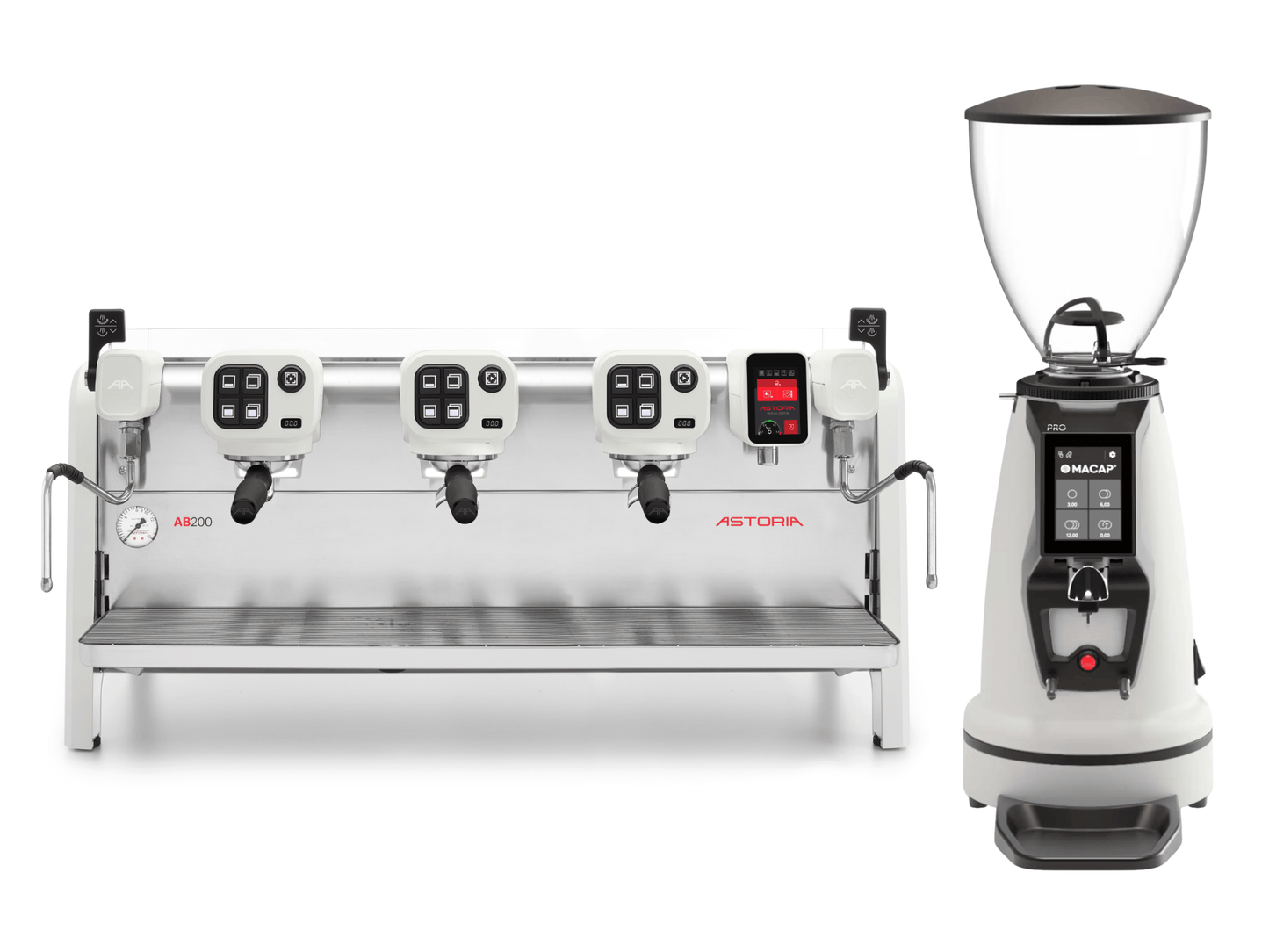 Astoria AB200 Autosteam + Macap Supra / MI40 Pro Bundle