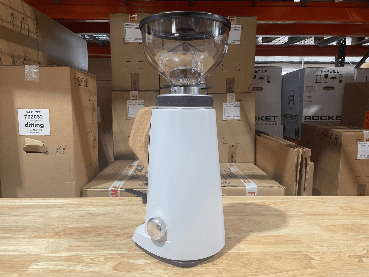 All Ground Arctic White & Walnut (Open Box)