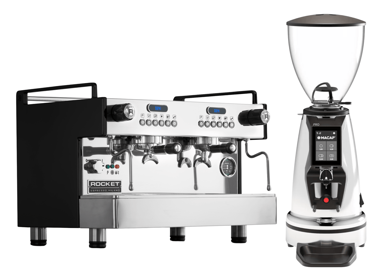 Rocket Boxer Timer Evo 2 Group + Macap Supra / MI40 Pro Bundle