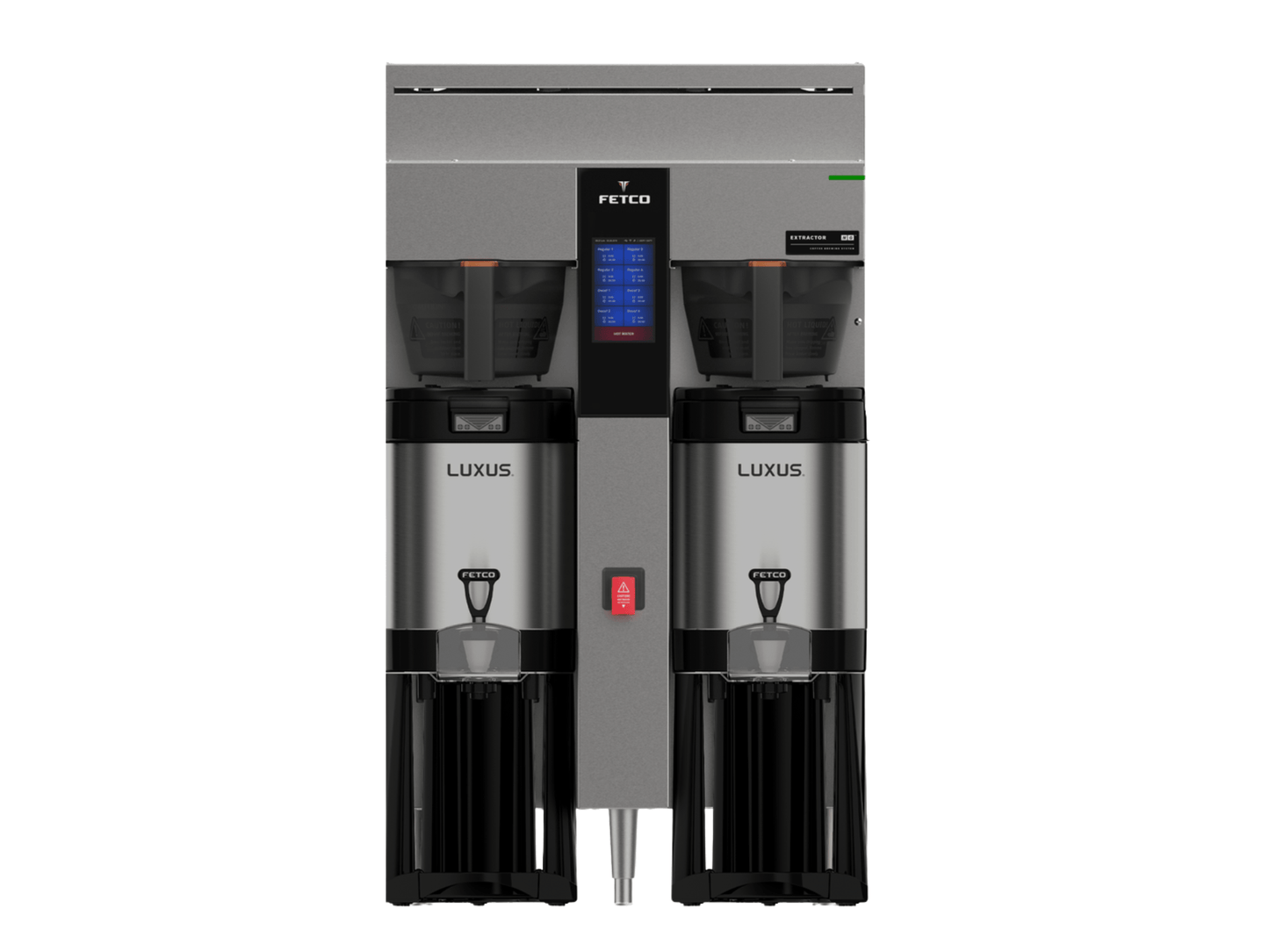 Fetco CBS-2242 NG 1 Gallon Twin-Station Coffee Brewer | Pro Coffee Gear