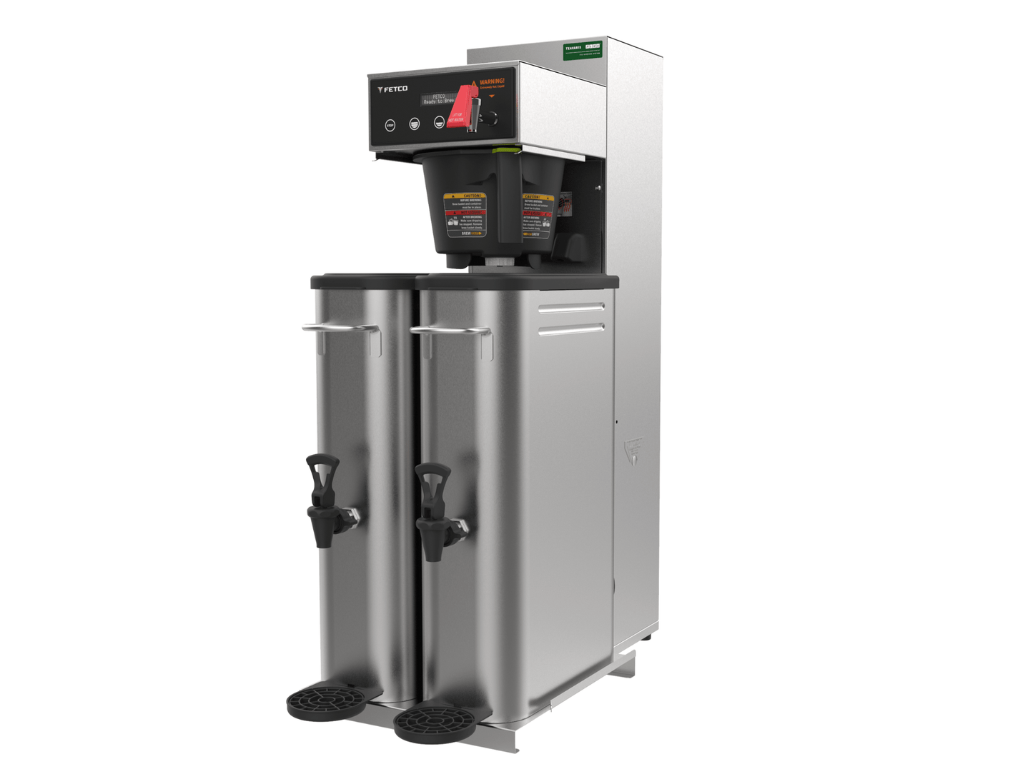Fetco TBS-1222 Plus Series 120V Twin-Station Tea Brewer | Pro Coffee Gear