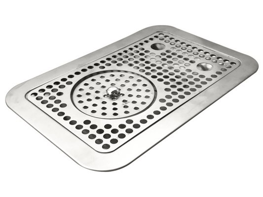 Krome Pitcher Rinser Sink Reccessed-300mm | Pro Coffee Gear