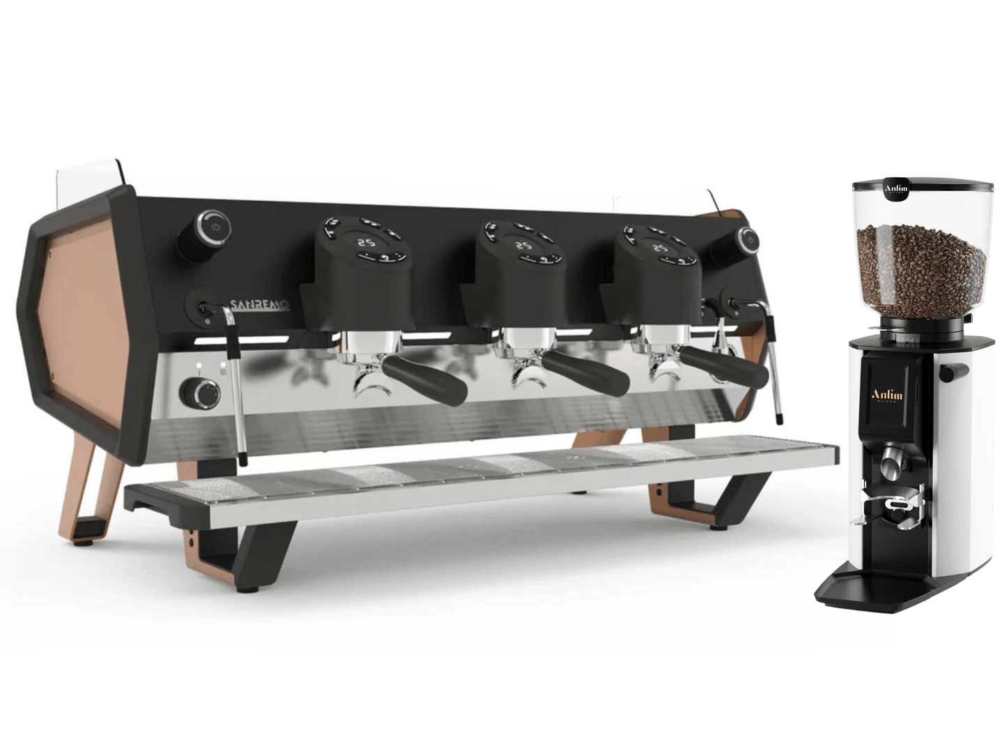 Sanremo D8 + Anfim Luna Bundle | Pro Coffee Gear