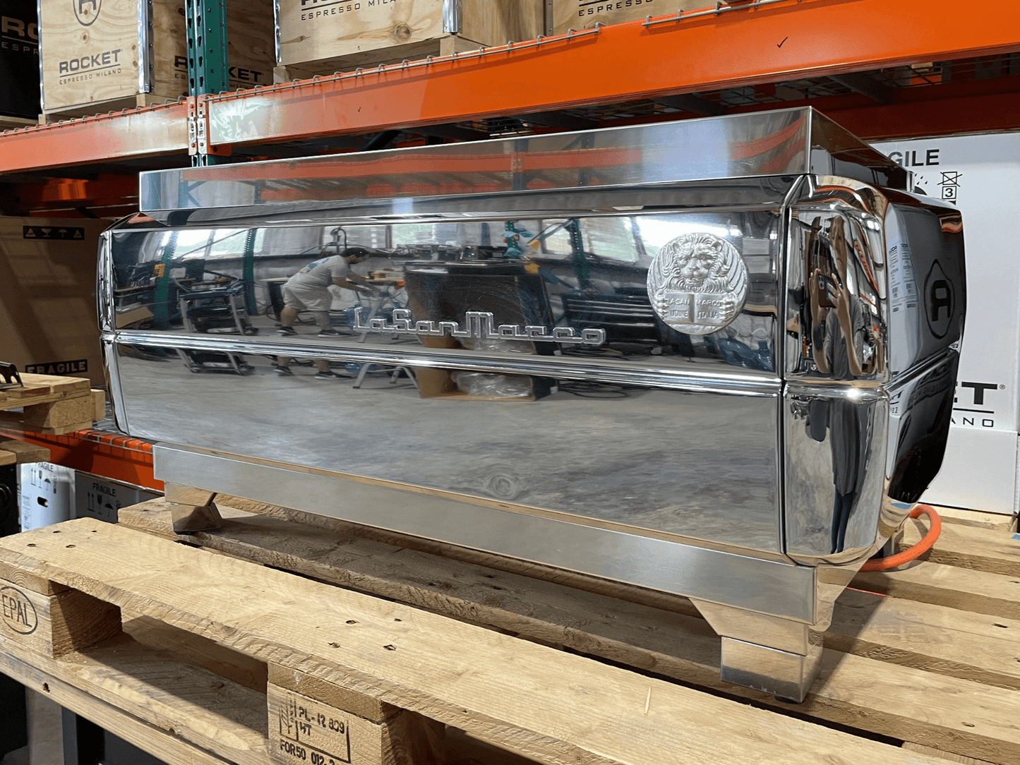 La San Marco 80E 3 Group Commercial Espresso Machine - Pro Coffee Gear