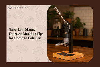 Superkop: Manual Espresso Maker Tips for Home or Café Use