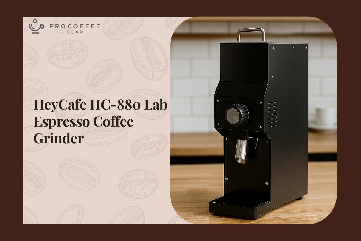 HeyCafe HC-880 Lab Espresso Coffee Grinder