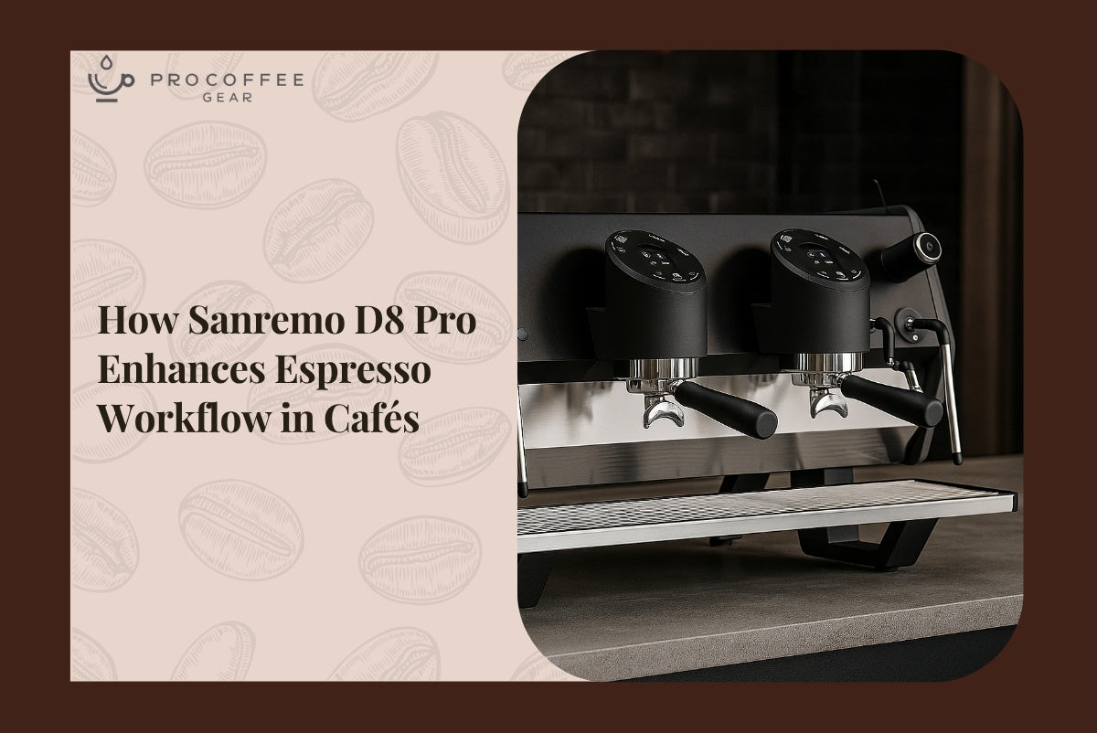 How Sanremo D8 Pro Enhances Espresso Workflow in Cafés
