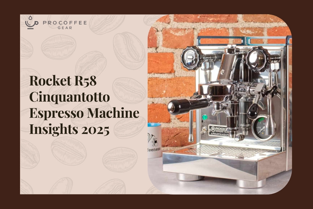 Rocket R58 Cinquantotto Espresso Machine Insights 2025