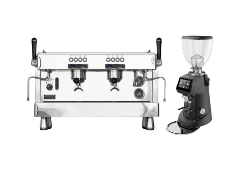 Rocket R9 Commercial Espresso Machine + Fiorenzato F64 Evo Pro Sense Coffee Grinder Bundle | Pro Coffee Gear