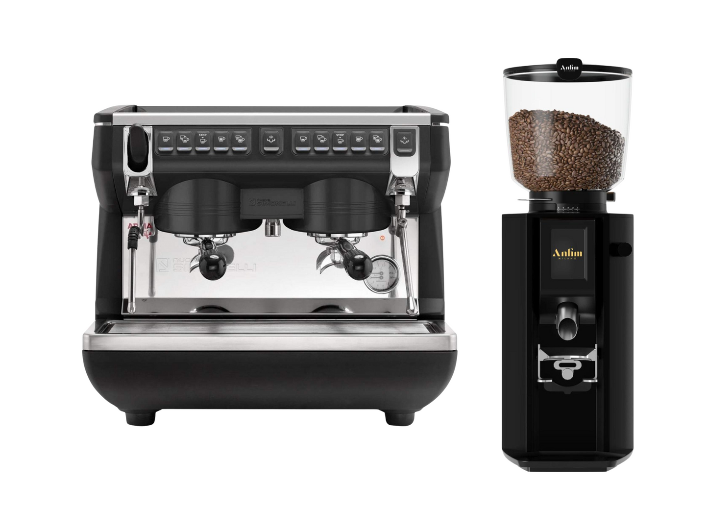Nuova Simonelli Appia Life Compact + Macap MI20 Touch / Anfim Luna