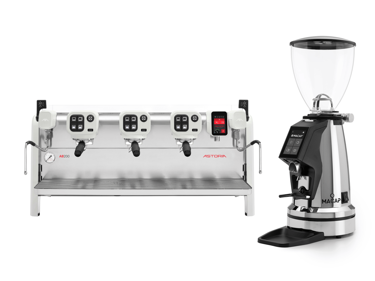 Astoria AB200 Autosteam + Macap Supra / MI40 Luxe Bundle