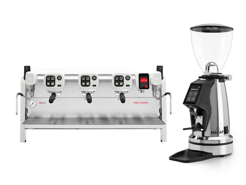 Astoria AB200 Autosteam + Macap Supra / MI40 Luxe Bundle