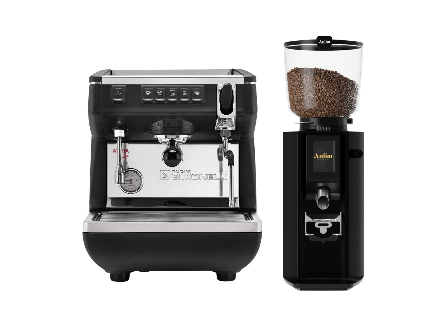 Nuova Simonelli Appia Life Compact + Macap MI20 Touch / Anfim Luna