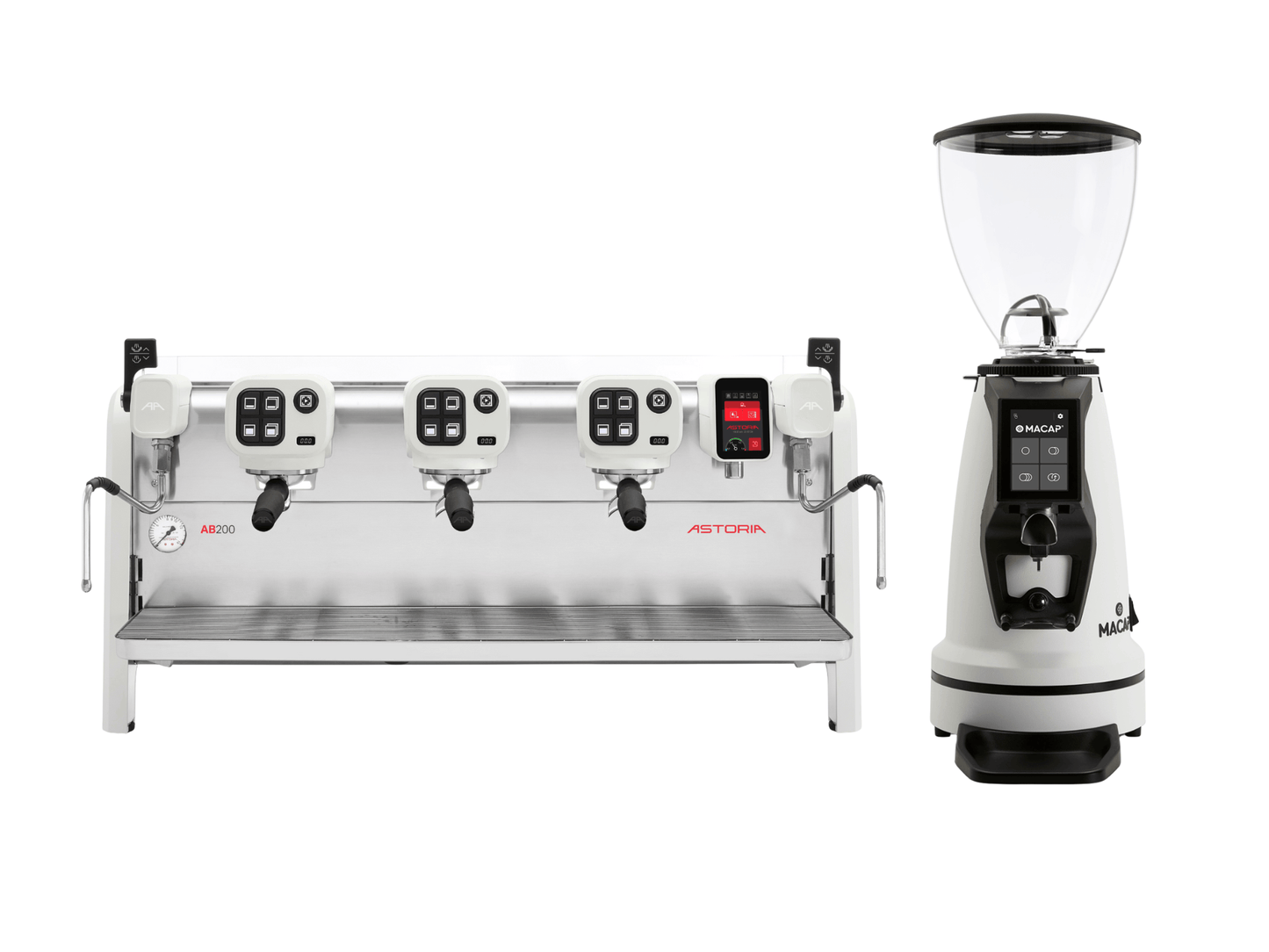 Astoria AB200 Autosteam + Macap Supra / MI40 Luxe Bundle