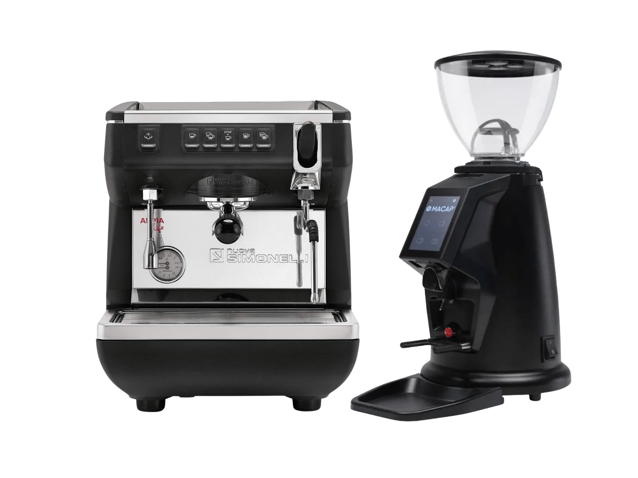 Nuova Simonelli Appia Life Compact + Macap MI20 Touch / Anfim Luna