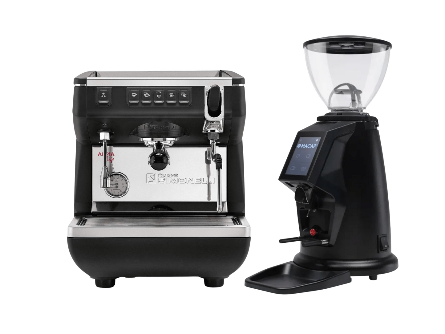 Nuova Simonelli Appia Life Compact + Macap MI20 Touch / Anfim Luna