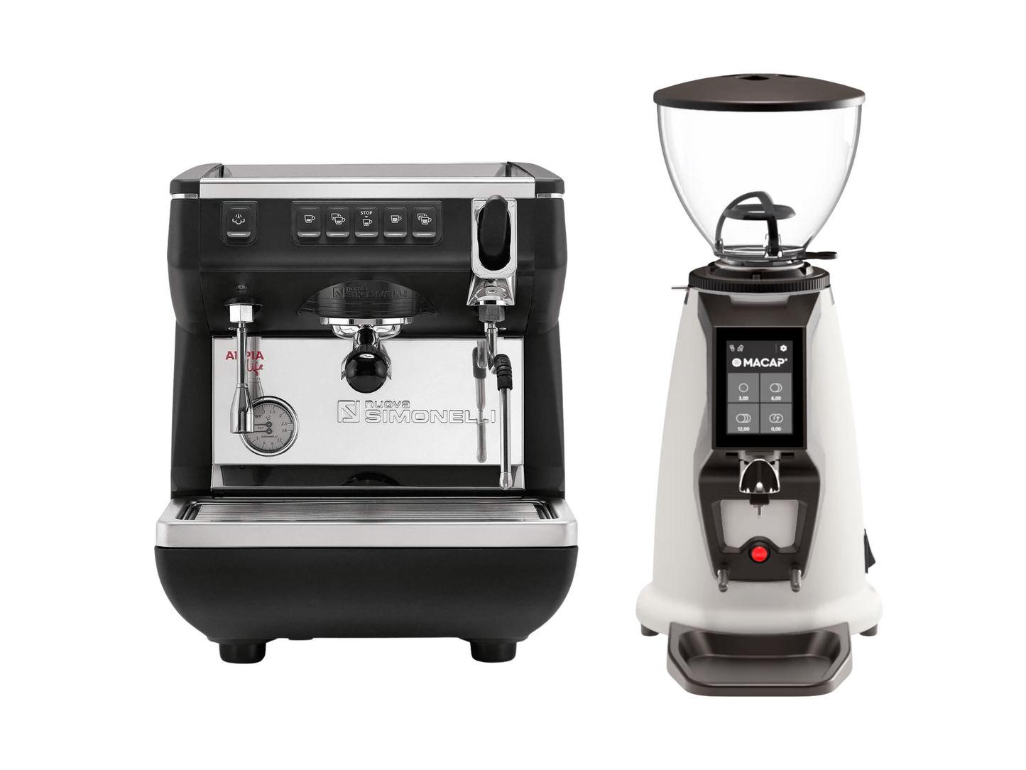 Nuova Simonelli Appia Life Compact + Macap MI20 Touch / Anfim Luna