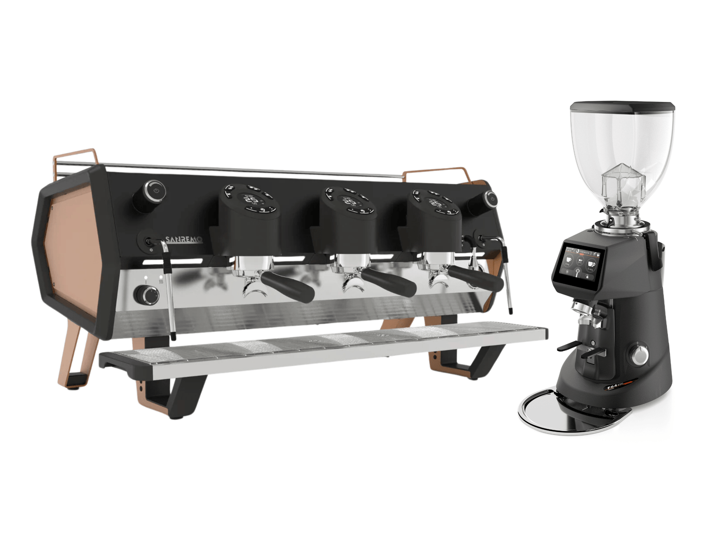 Sanremo D8 Pro + Fiorenzato F64 Evo Pro Sense bundle | Pro Coffee Gear