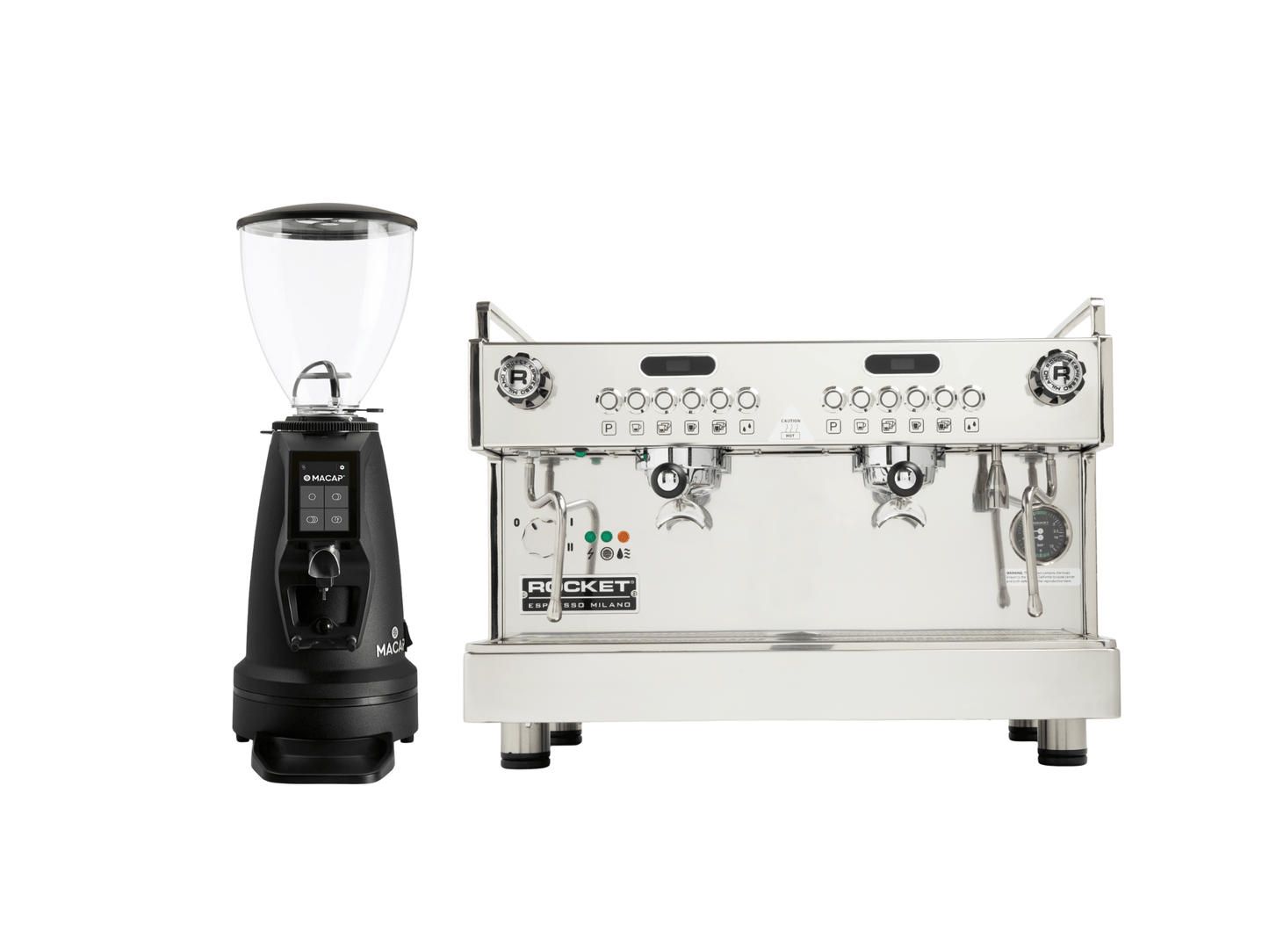 Rocket Boxer Timer Evo 2 Group + Macap Supra / MI40 Luxe Bundle