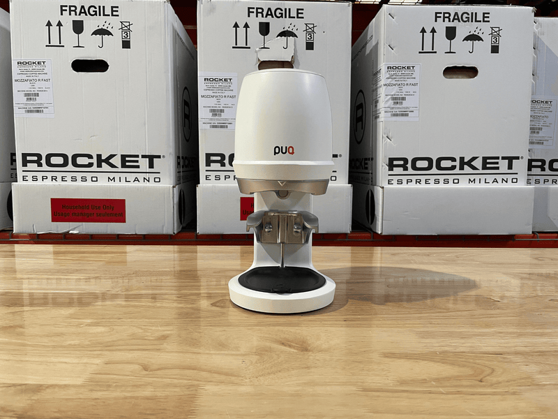 PUQ Press Q Matte White (Demo) | Pro Coffee Gear PUQ Press Q Matte White (Demo) | Pro Coffee Gear
