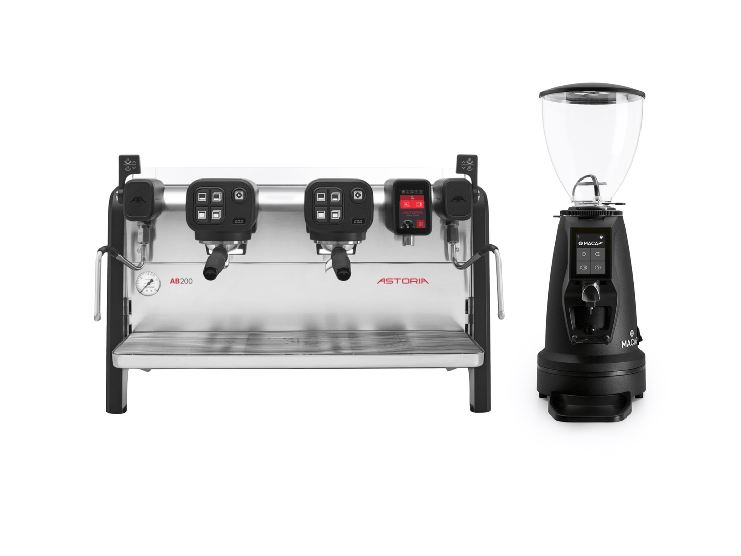Astoria AB200 Autosteam + Macap Supra / MI40 Luxe Bundle