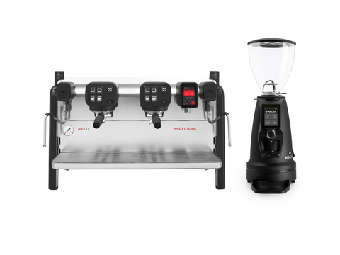 Astoria AB200 Autosteam + Macap Supra / MI40 Luxe Bundle