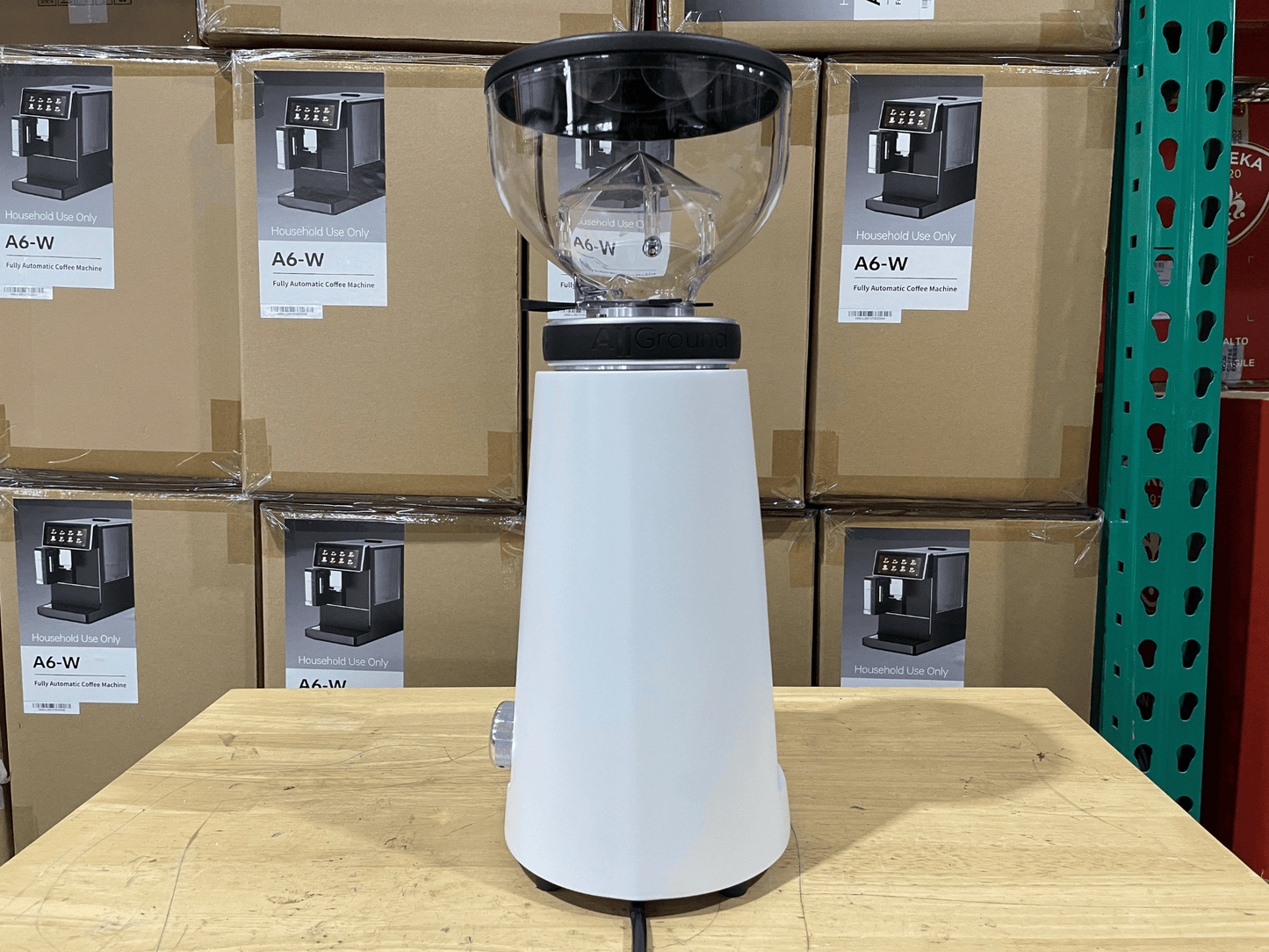 All Ground Deep Dark-T Arctic White & Walnut (Open Box)