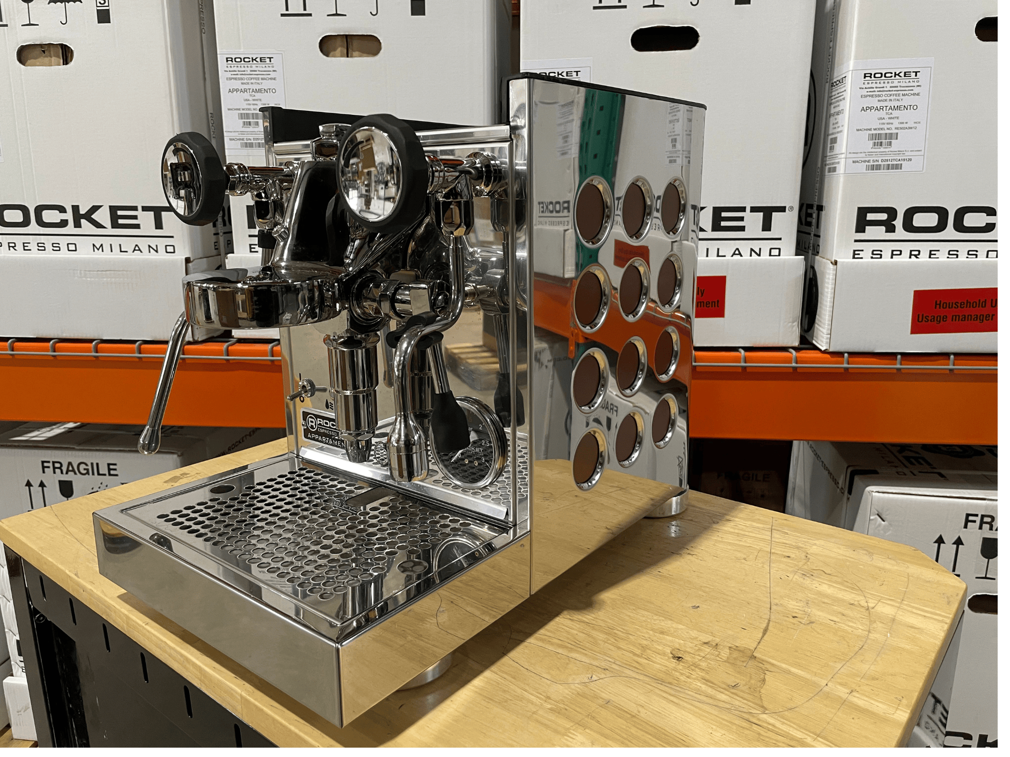 Appartamento TCA - Shiny Steel with Copper Circles (Open Box)