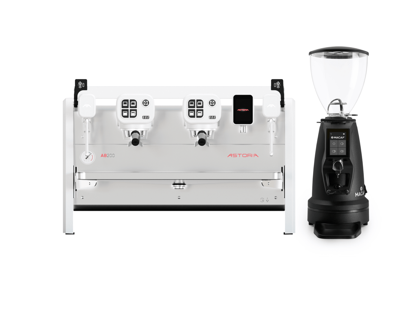 Astoria AB200 Autosteam + Macap Supra / MI40 Luxe Bundle