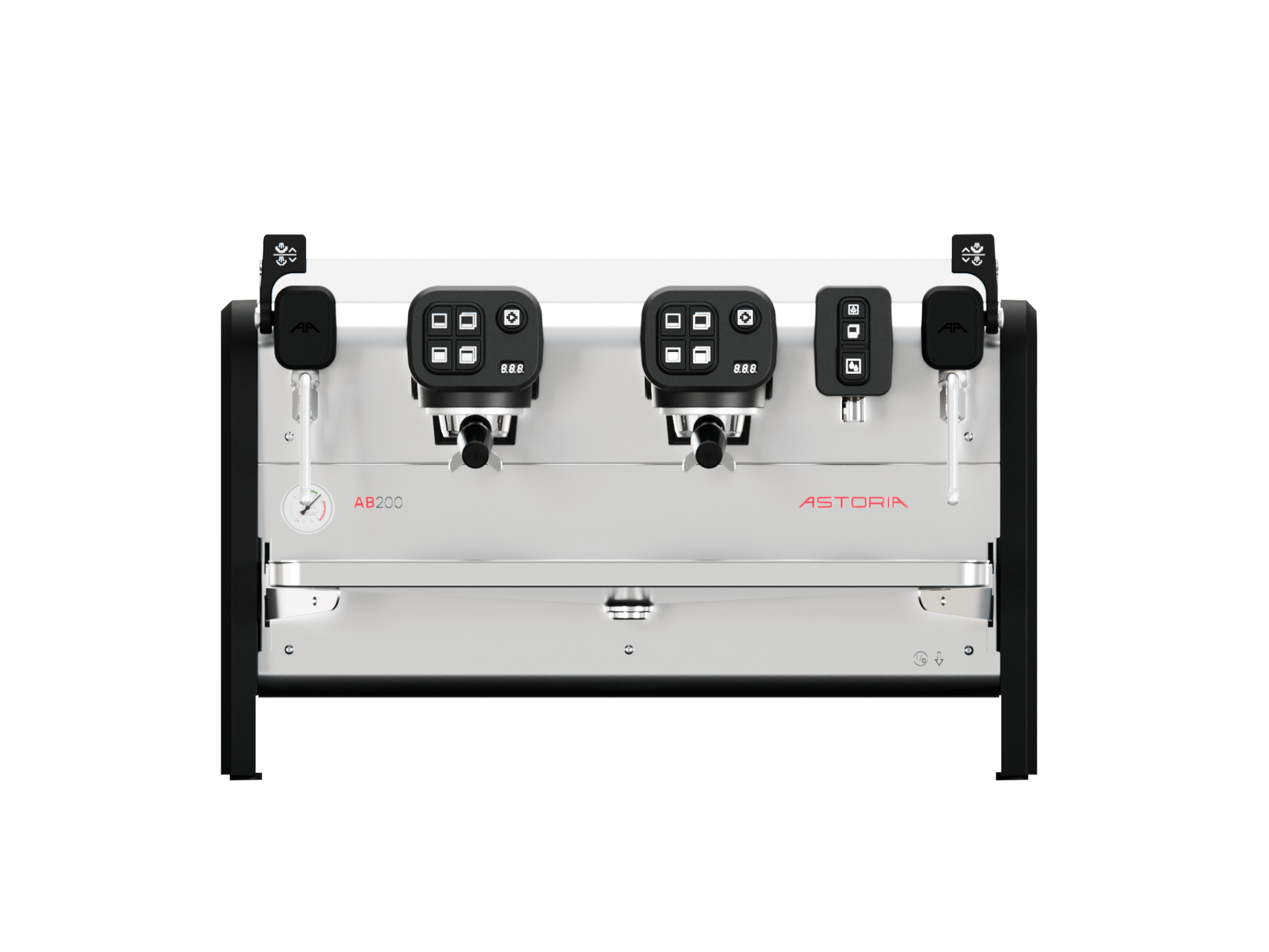 2 Group / Black / Without Autosteam