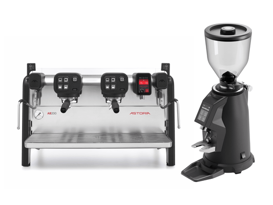 Astoria AB200 Autosteam + Macap Supra / MI40 Luxe Bundle