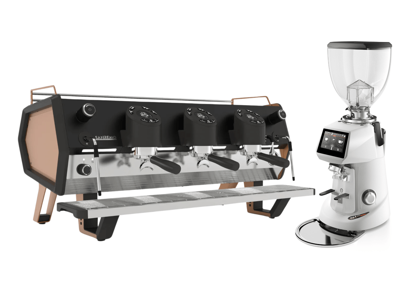 Sanremo D8 Pro + Fiorenzato F64 Evo Pro Sense bundle | Pro Coffee Gear