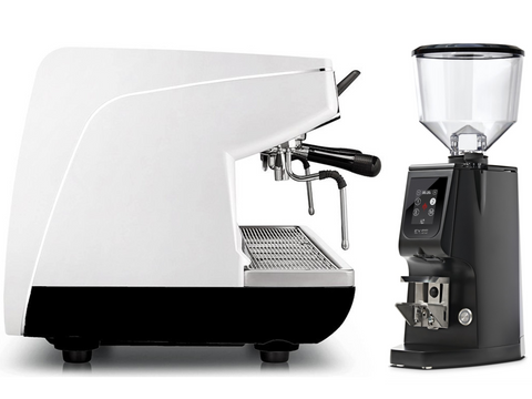 Nuova Simonelli Appia Life + MI40 Touch / Atom Excellence 65 Bundle