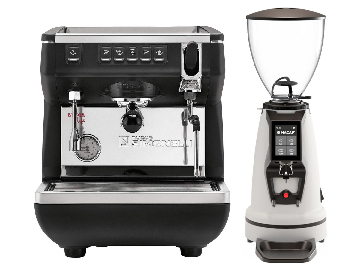 Nuova Simonelli Appia Life Compact + MI40 Touch / Atom Excellence 65 Bundle | Pro Coffee Gear