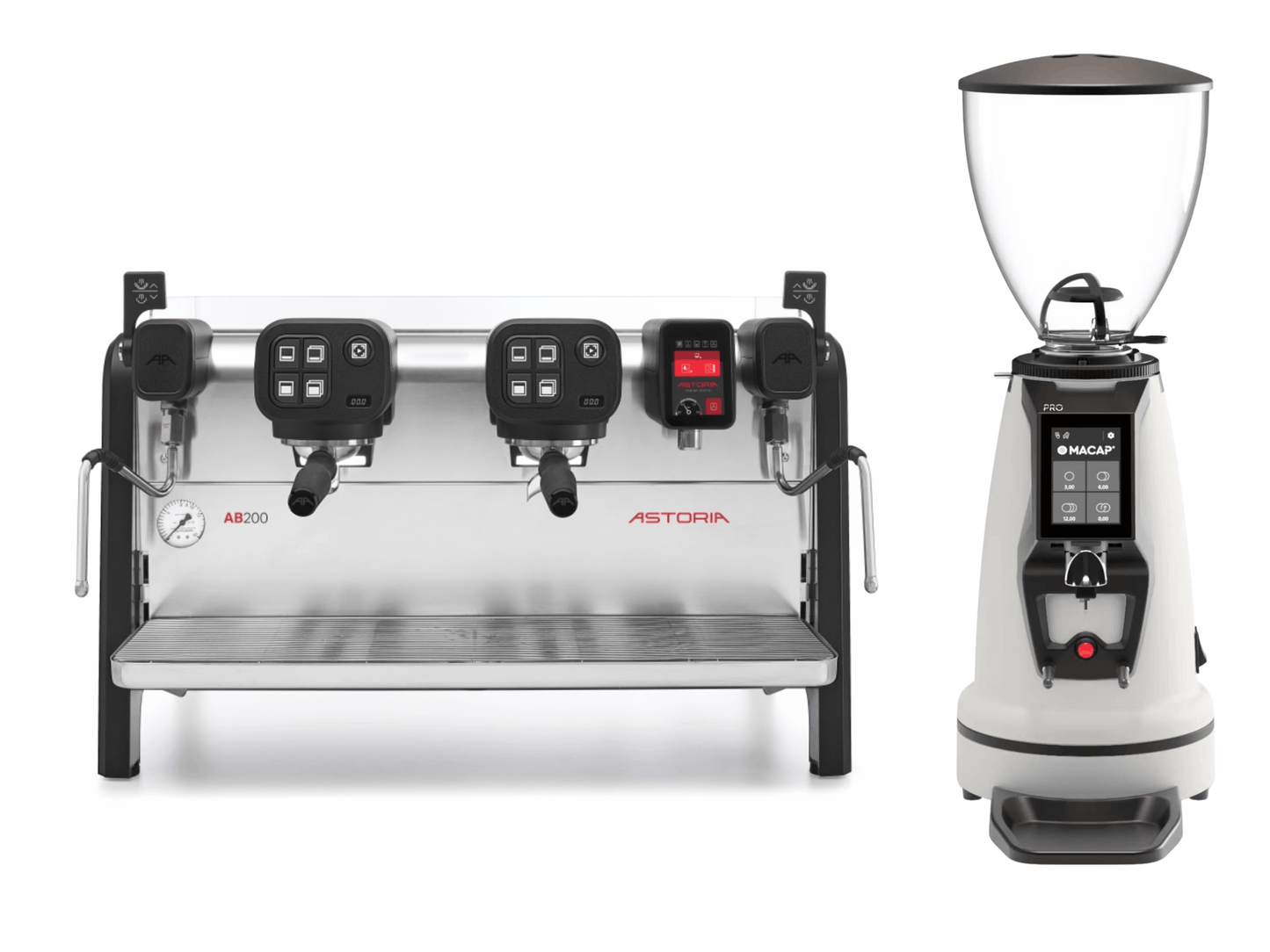 Astoria AB200 Autosteam + Macap Supra / MI40 Pro Bundle