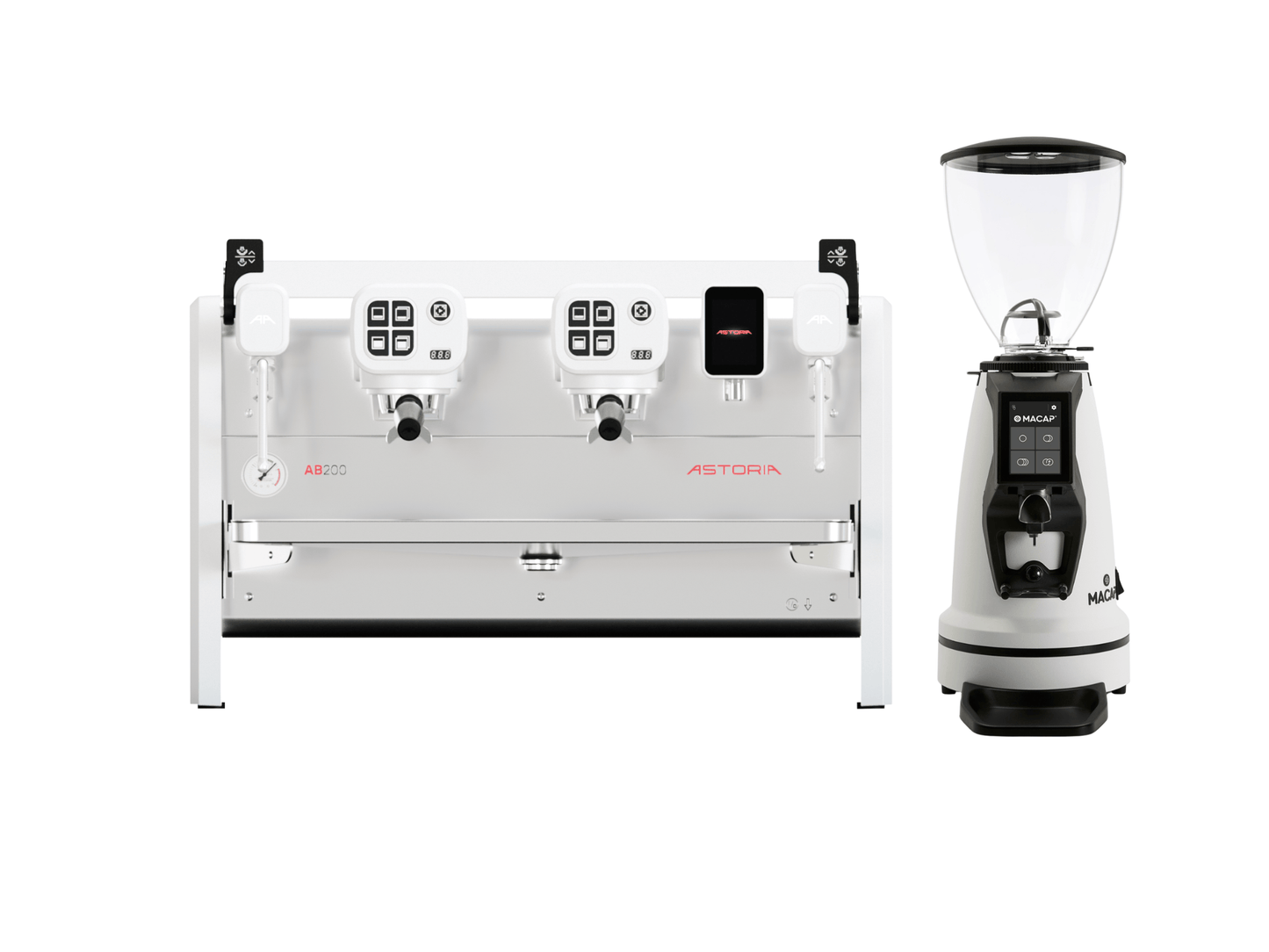 Astoria AB200 Autosteam + Macap Supra / MI40 Luxe Bundle