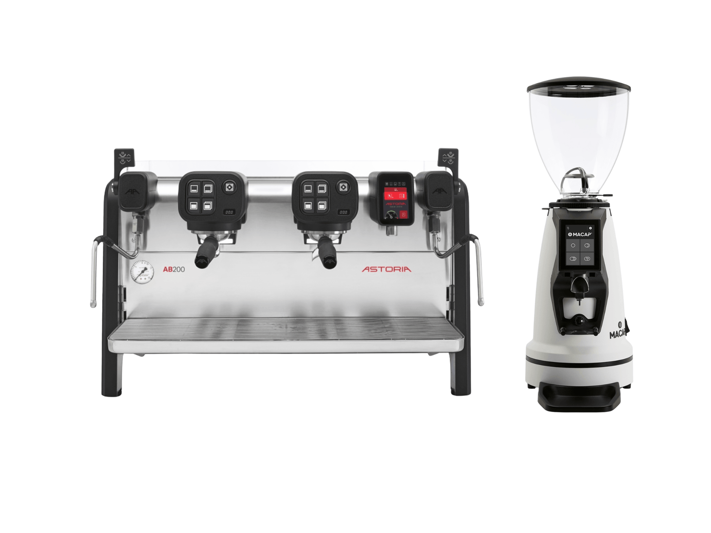 Astoria AB200 Autosteam + Macap Supra / MI40 Luxe Bundle