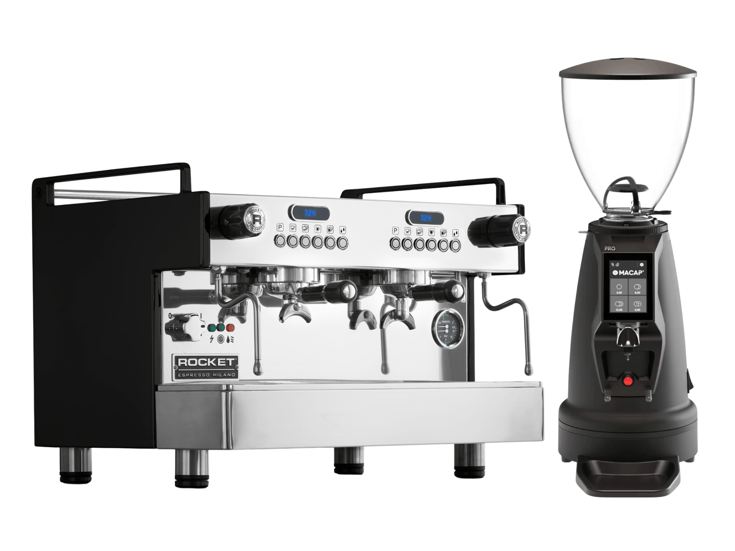 Rocket Boxer Timer Evo 2 Group + Macap Supra / MI40 Pro Bundle