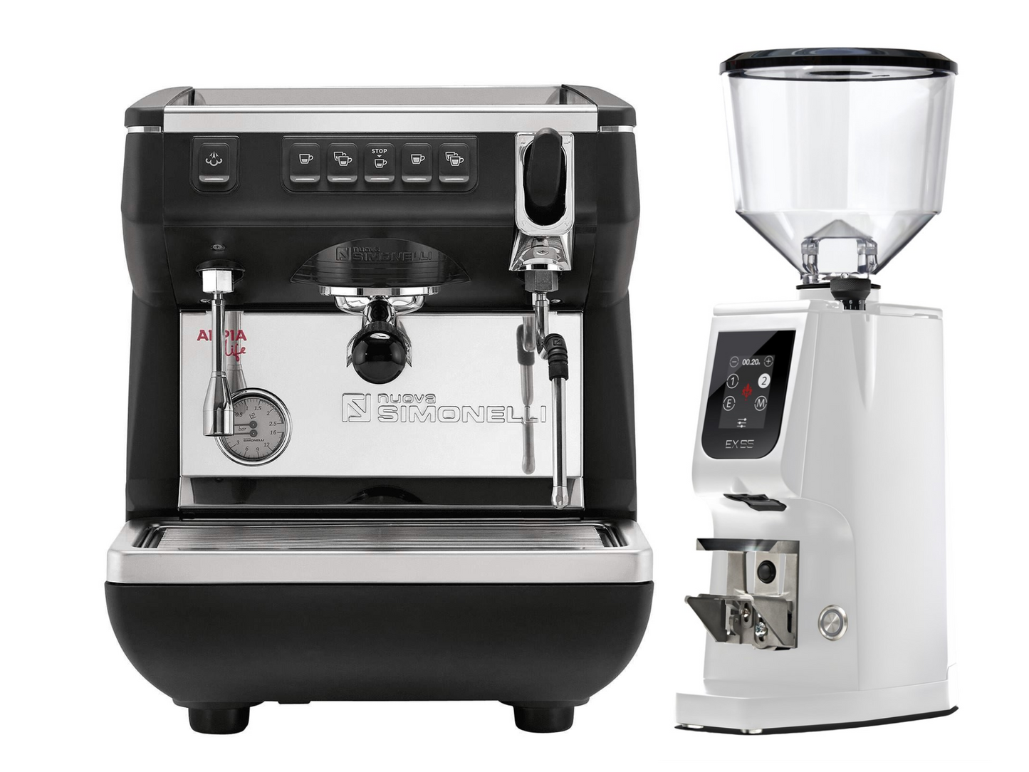 Nuova Simonelli Appia Life Compact + MI40 Touch / Atom Excellence 65 Bundle | Pro Coffee Gear