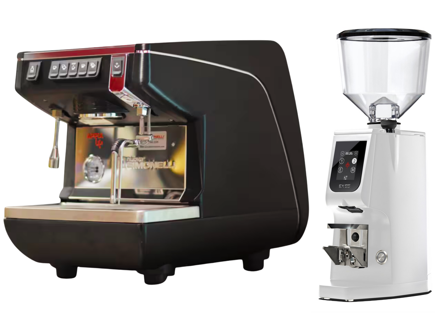 Nuova Simonelli Appia Life Compact + MI40 Touch / Atom Excellence 65 Bundle | Pro Coffee Gear