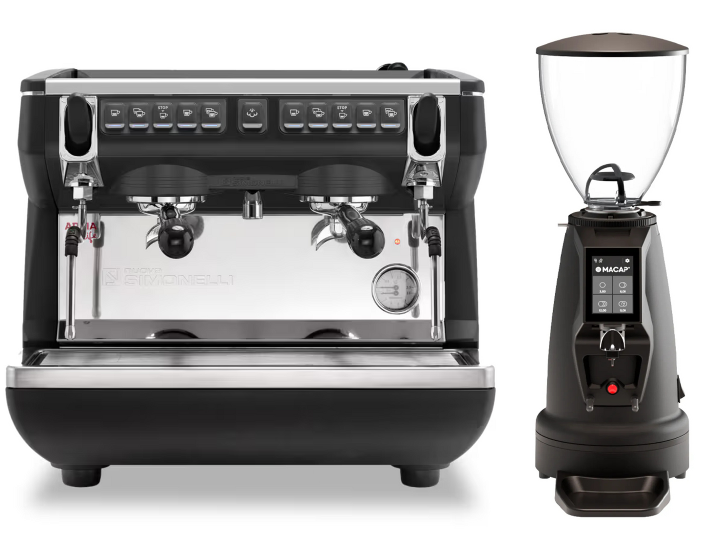 Nuova Simonelli Appia Life Compact + MI40 Touch / Atom Excellence 65 Bundle | Pro Coffee Gear