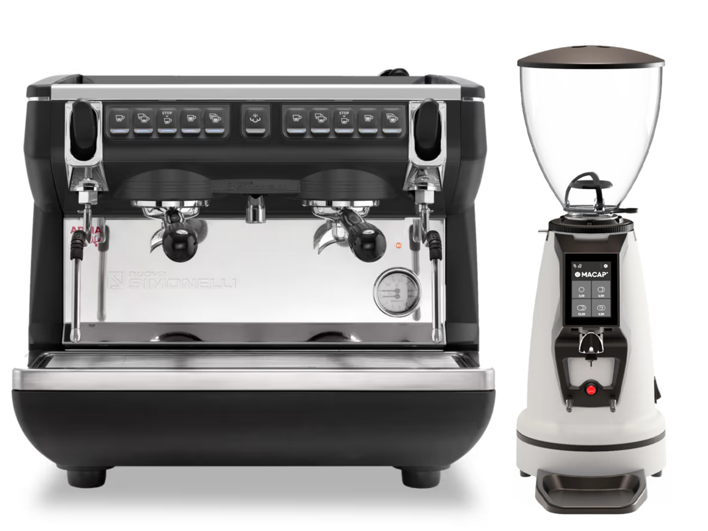 Nuova Simonelli Appia Life Compact + MI40 Touch / Atom Excellence 65 Bundle | Pro Coffee Gear