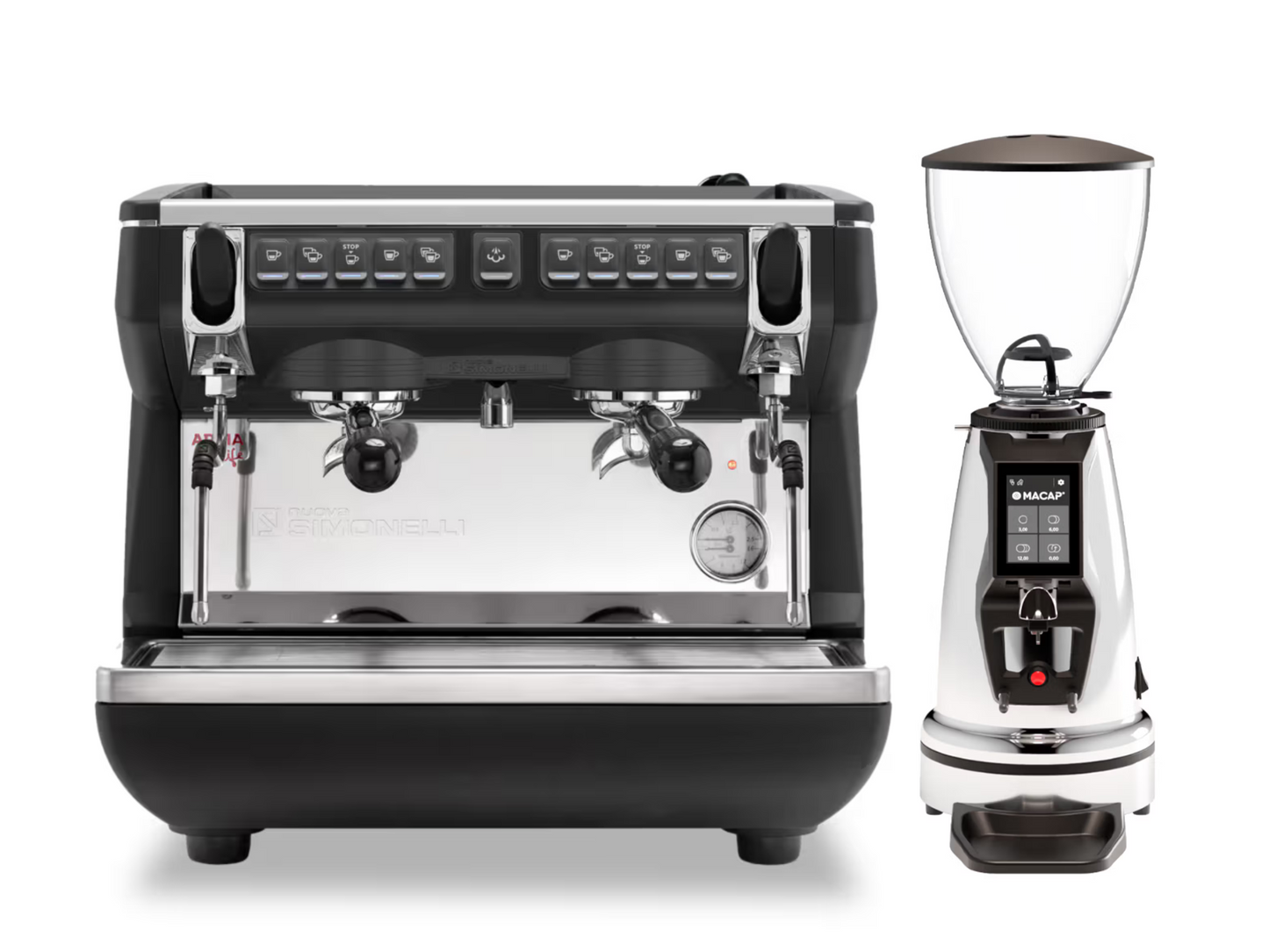 Nuova Simonelli Appia Life Compact + MI40 Touch / Atom Excellence 65 Bundle | Pro Coffee Gear