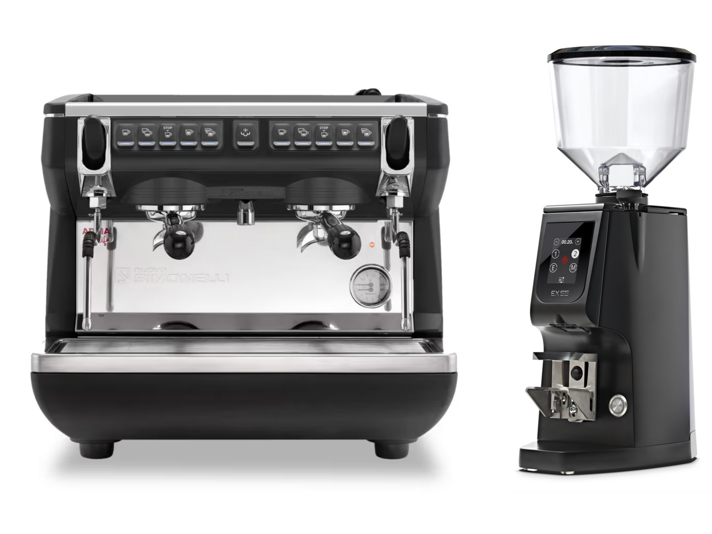 Nuova Simonelli Appia Life Compact + MI40 Touch / Atom Excellence 65 Bundle | Pro Coffee Gear
